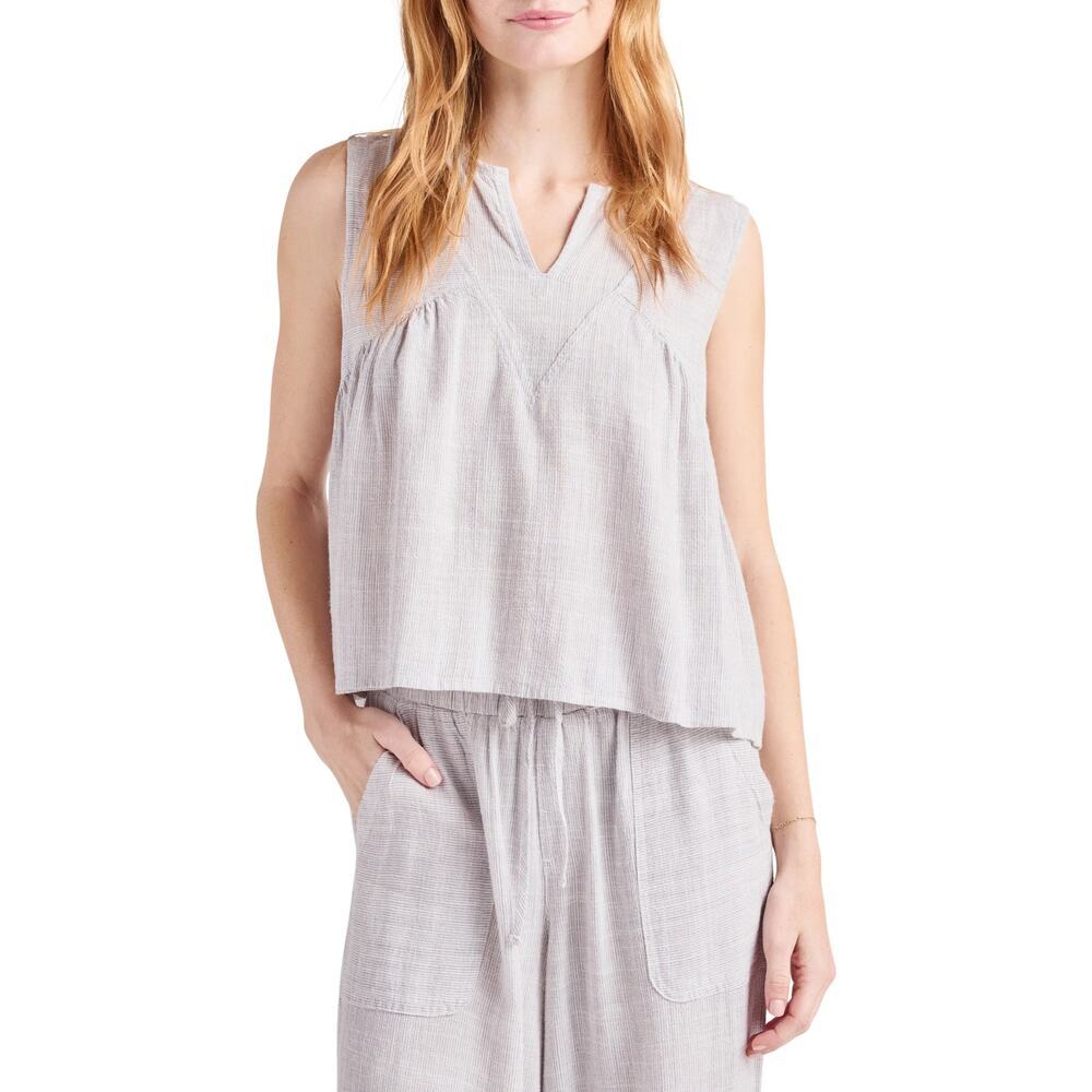 Splendid Susannah Top in Smoke Lavender Size XL